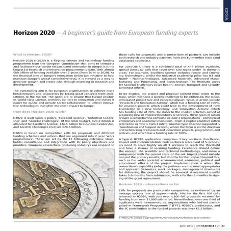 PNO - Open Science EU (June 2016, final version)