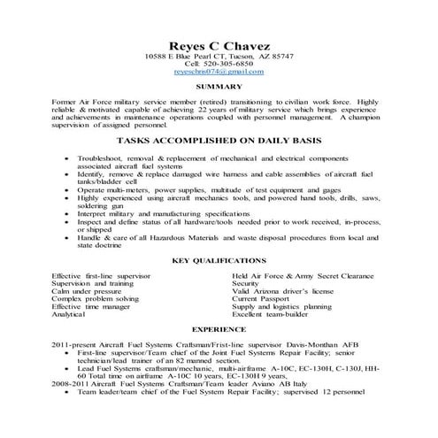 JERAZ CABIN RESUME | DOCX