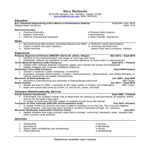 Geology_Resume | PDF