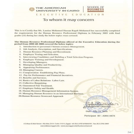 HR new transcript | PDF