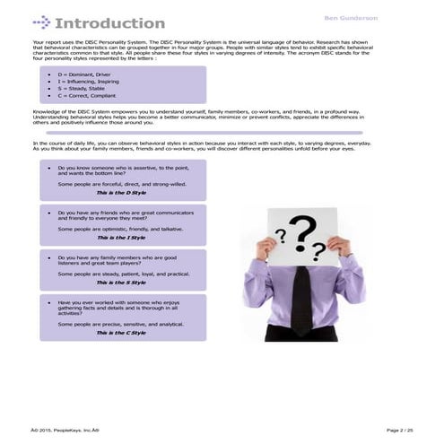 Ben Gunderson_DISC Test