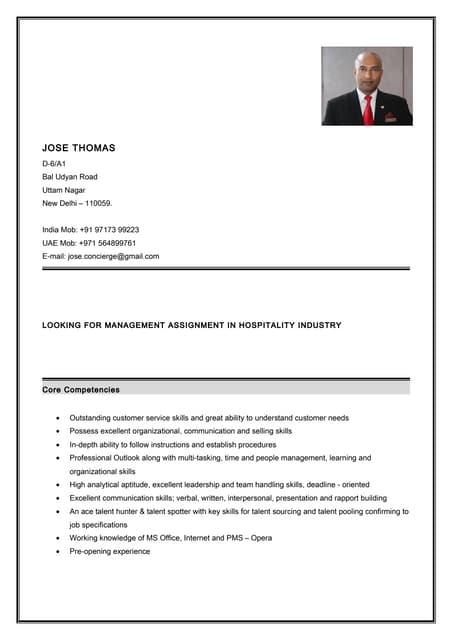 Jose CV