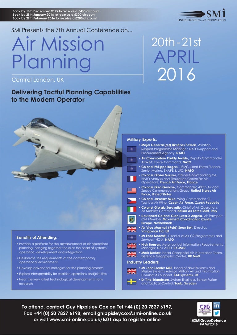 Air Mission Planning Brochure