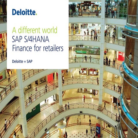 Deloitte_S4 HANA Finace for Retailers