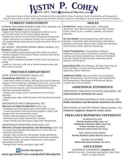 Vic McCarty Aug2016 ResumeWref | DOC