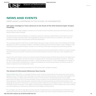 News and Events