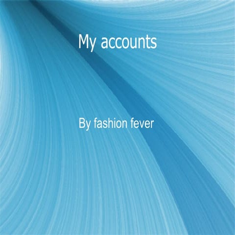 MY ACCOUNTS