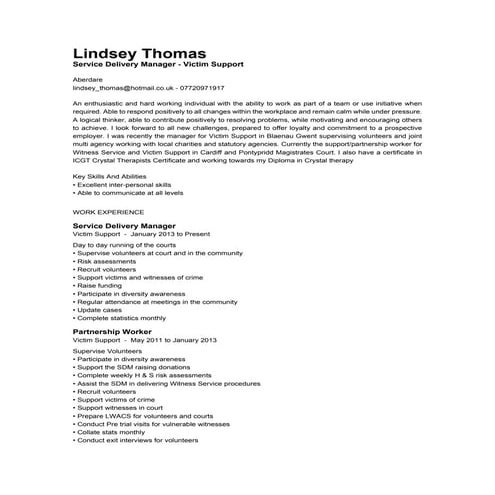 Lindsey-Thomas