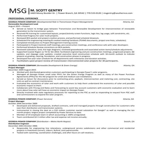 MSG_Resume_9-14-2016 | PDF
