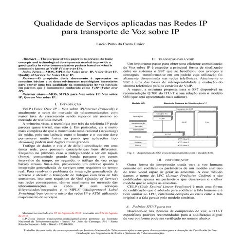 Redes - VoIP Teoria | PDF