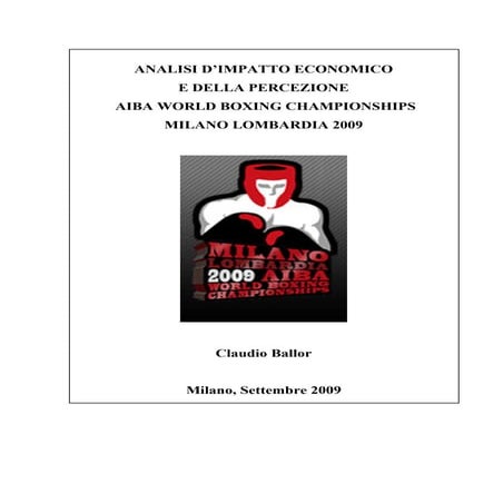 analisi_impatto economico e della percezione AIBA WCHs 09