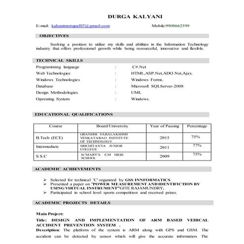 Graduate Profile | PDF