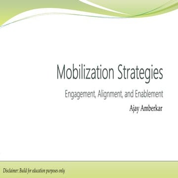 MobilizationStrategyExecution