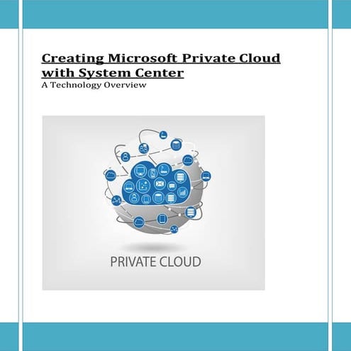Private Cloud With System Center Project