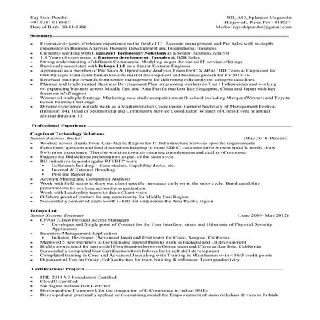 Raj Rishi Purohit Resume