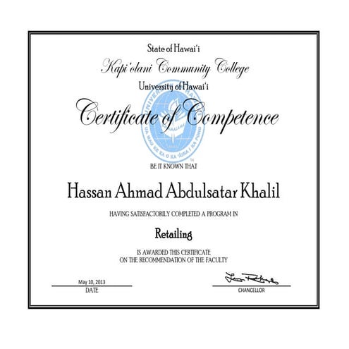 H. Khalil - Retailing | PDF