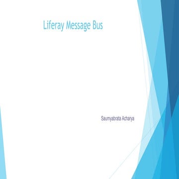 Liferay Message Bus