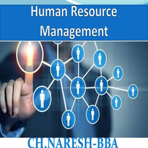 Present & Future Conditions Of HRM