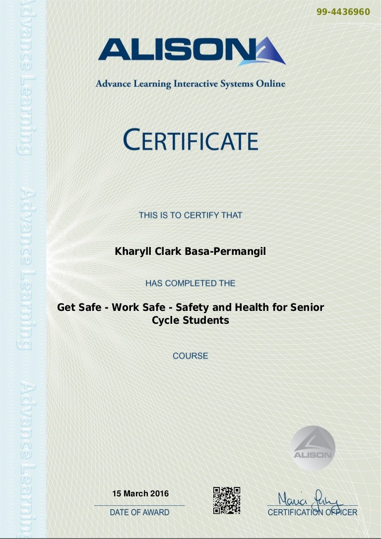 Back Care And Manual Handling Theory Certificate