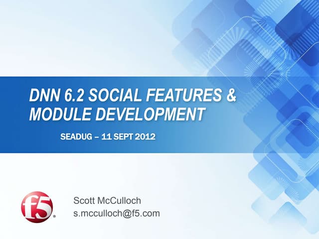 DotNetNuke Seattle Users Group