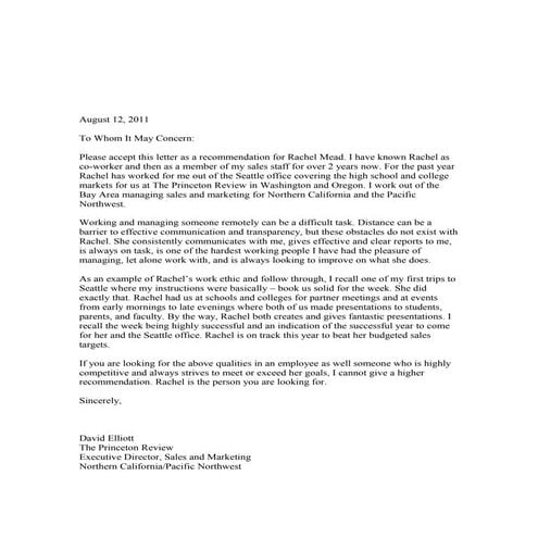 Letter of Rec 1 | DOCX