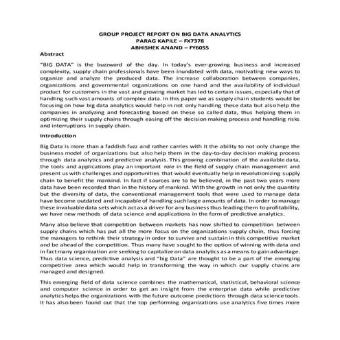 GROUP PROJECT REPORT_FY6055_FX7378