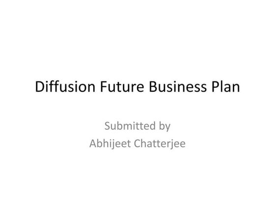 Diffusion Future Ready