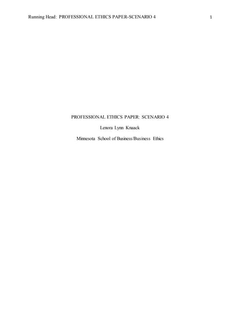 Master thesis business ethics