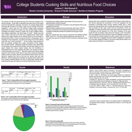 Food and Cooking Skills Poster -version 3