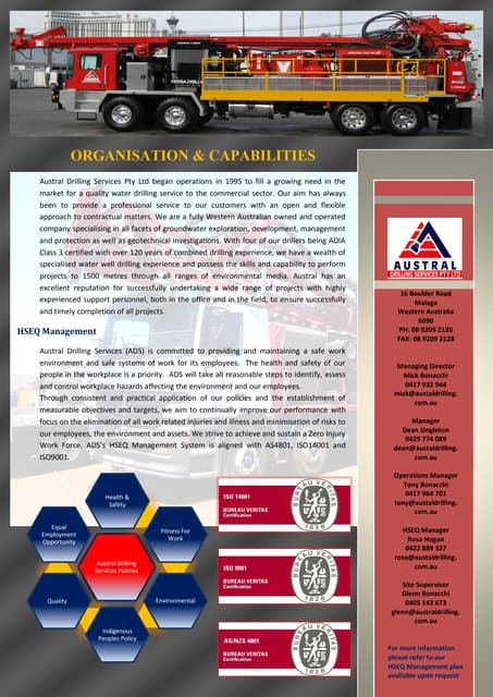 Organisational Capacity