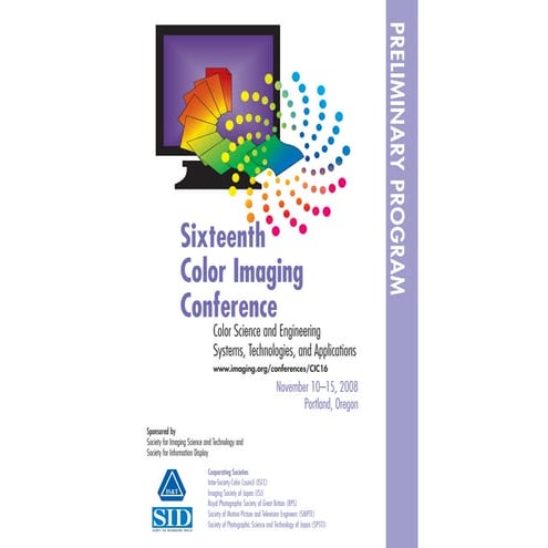 CIC 16 Preliminary Program