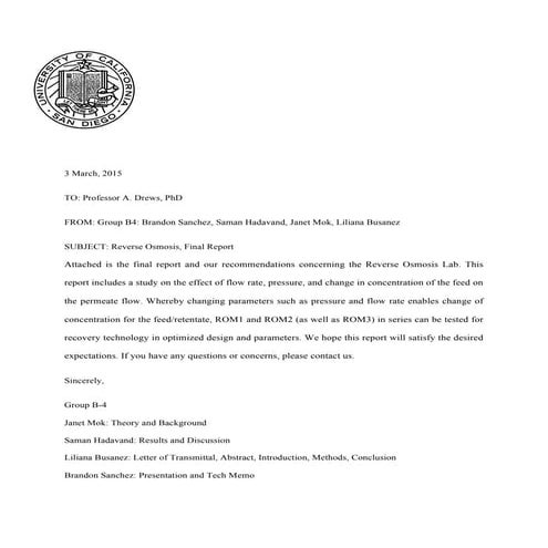 ReverseOsmosisLabReport