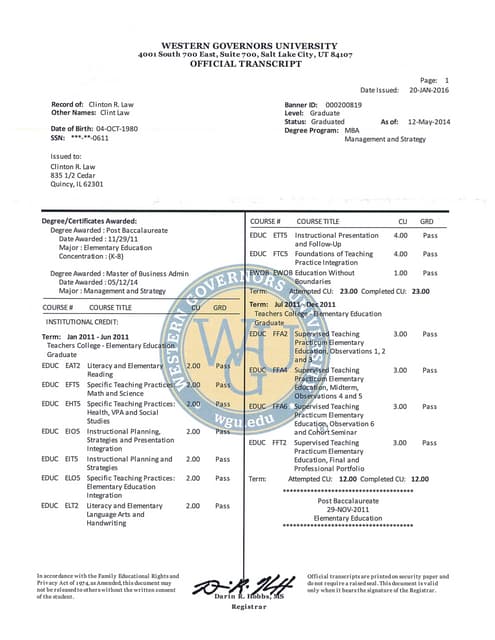 kcse result slip | PDF