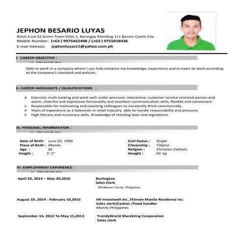 Bryan's Resume [UPDATED] | DOCX
