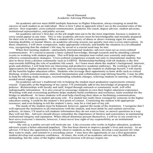 Diamond_academic advising philosophy