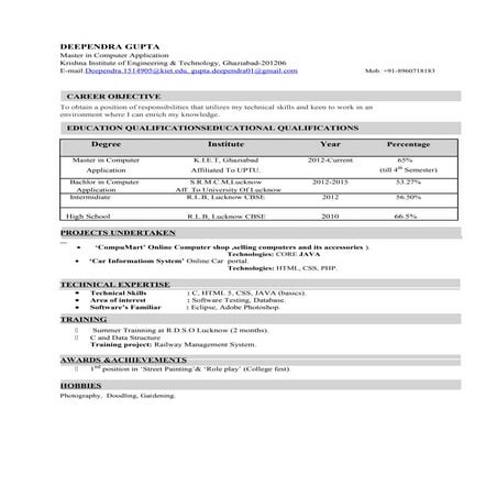SAMAR MAJUMDER CV | DOCX
