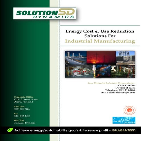 Energy Management Systems for the Food Manufacturing Industry | PPTX