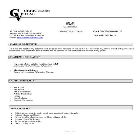 Mohsin Raza CV | DOC