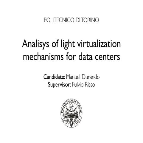 2014 - Durando Manuel - Presentazione