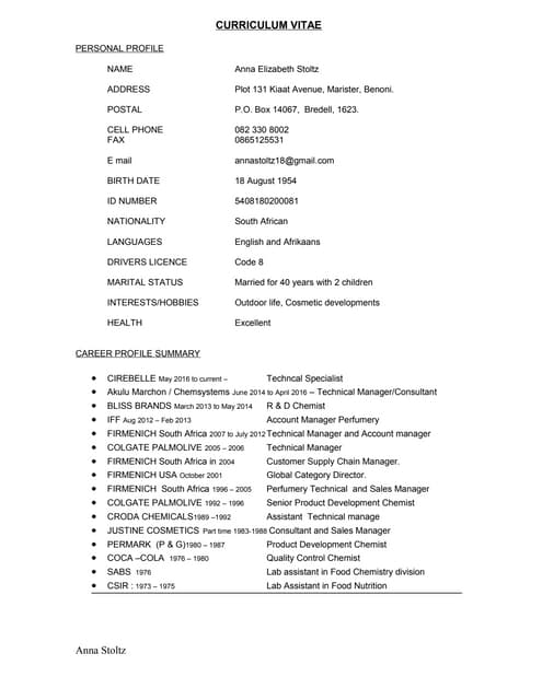 Anna CV February 2017