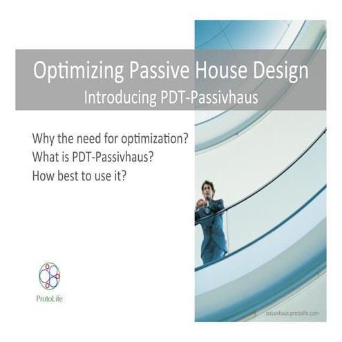 An Intro to PDT-Passivhaus PHPP Optimizing Service