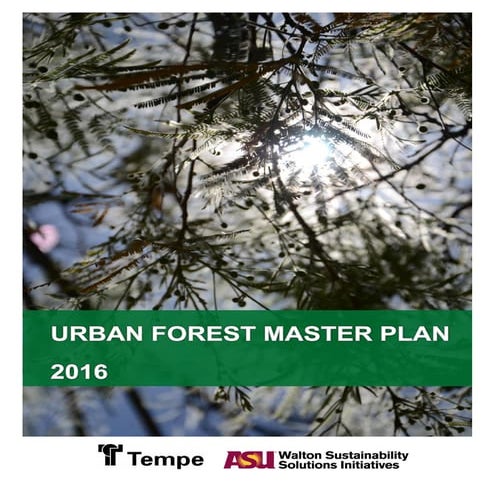 Urban Forestry Master Plan | PPTX
