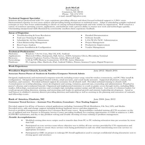 Joe Miller IT Resume | PDF