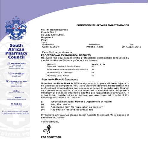SAPC results | PDF