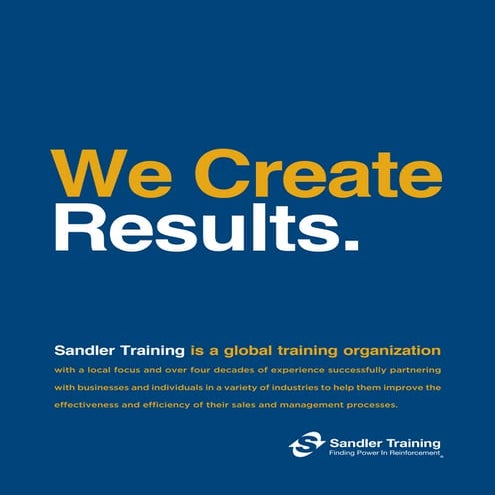 Sandler Approach to Trade shows | PPTX