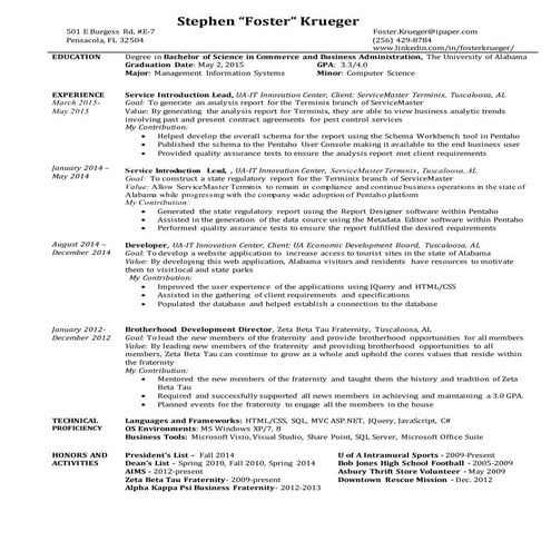 completed projects | DOCX