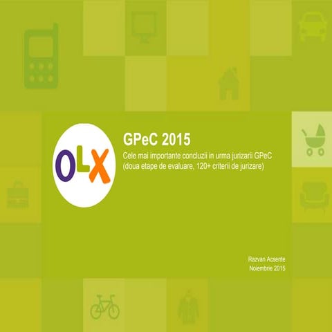 Prezentare GPeC 2015 - Razvan Acsente