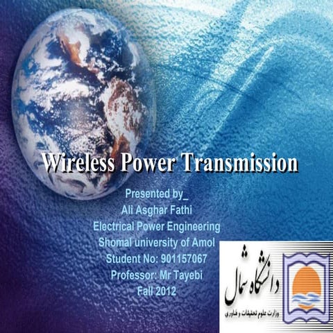 Wireless Power Transmission