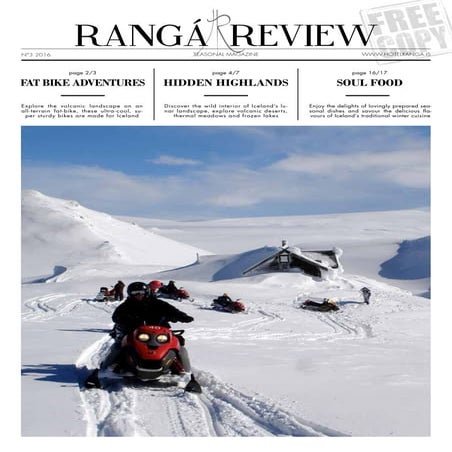 Ranga Review Magazine Winter 16
