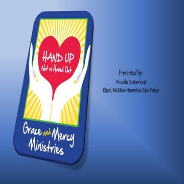 Taskforce Presentation on Coordinated Assessment